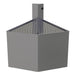 Glastender COWB-45 Main Line Underbar Corner Drainboard w/ 7" Backsplash - 23"W x 24"D-cityfoodequipment.com