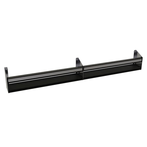 Glastender SSR-52 52" Single Tier Speed Rail - 13 Bottle Capacity, Stainless-cityfoodequipment.com