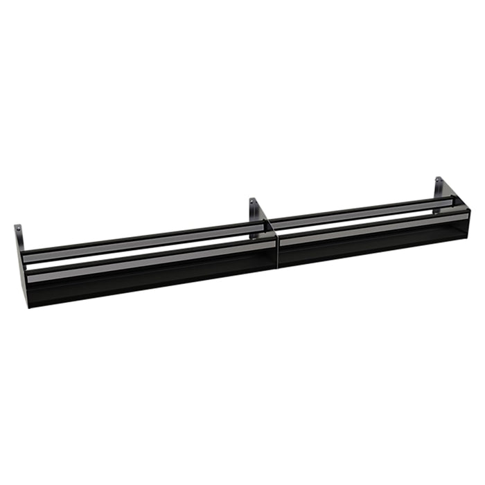 Glastender DSR-84 84" Double Tier Speed Rail - 42 Bottle Capacity, Stainless-cityfoodequipment.com