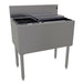 Glastender CBA-30L 30" Main Line Cocktail Station w/ 50 lb Ice Bin, Stainless Steel-cityfoodequipment.com