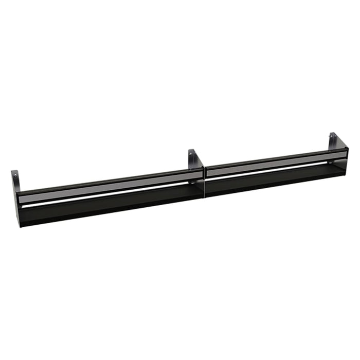 Glastender SSR-67 67" Single Tier Speed Rail - 17 Bottle Capacity, Stainless-cityfoodequipment.com