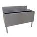 Glastender IBB-48-CP10-ED 48" Main Line Ice Bin w/ 235 lb Ice Bin & 10 Circuit Cold Plate, Stainless Steel-cityfoodequipment.com
