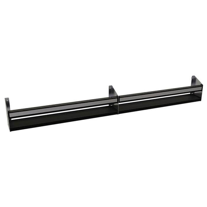 Glastender SSR-66 66" Single Tier Speed Rail - 17 Bottle Capacity, Stainless-cityfoodequipment.com