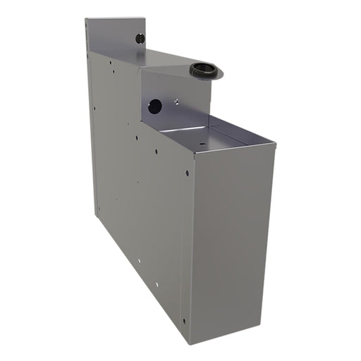 Glastender SHB-6 Main Line Soda Gun Holder - Stainless Steel, 6" x 24"-cityfoodequipment.com