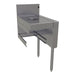 Glastender DWB-15R Main Line Underbar Trash Station - 15"W x 24"D, Stainless Steel-cityfoodequipment.com