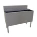 Glastender IBA-42-CP10-ED 42" Main Line Ice Bin w/ 162 lb Ice Bin & 10 Circuit Cold Plate, Stainless Steel-cityfoodequipment.com