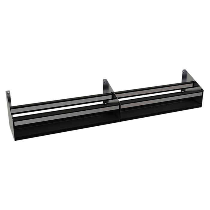 Glastender DSR-52 52" Double Tier Speed Rail - 26 Bottle Capacity, Stainless-cityfoodequipment.com