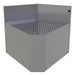 Glastender CIWA-60 Main Line Underbar Corner Drainboard w/ 7" Backsplash - 24"W x 19"D-cityfoodequipment.com