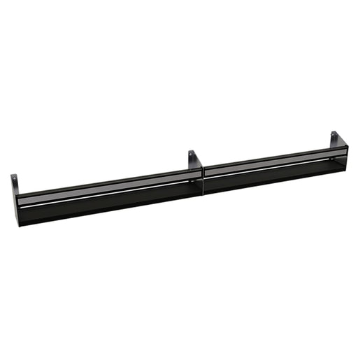 Glastender SSR-76 76" Single Tier Speed Rail - 19 Bottle Capacity, Stainless-cityfoodequipment.com