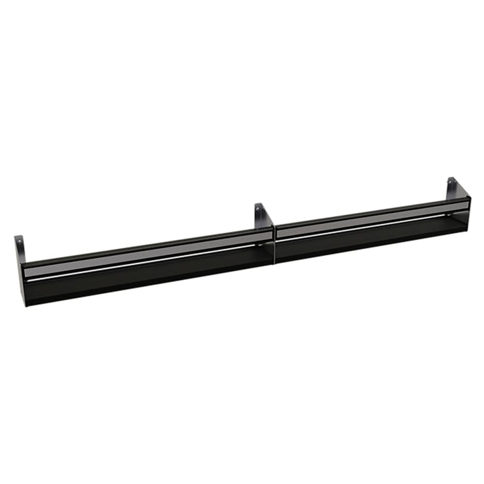 Glastender SSR-76 76" Single Tier Speed Rail - 19 Bottle Capacity, Stainless-cityfoodequipment.com