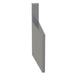 Glastender CIWA-5 3" Main Line Underbar Corner Drainboard, 7" Backsplash, 19" Front To Back-cityfoodequipment.com