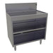 Glastender DBCA-30-LD Main Line Underbar Freestanding Drainboard Cabinet w/ 7" Backsplash - 30"W x 19"D x 37"H-cityfoodequipment.com