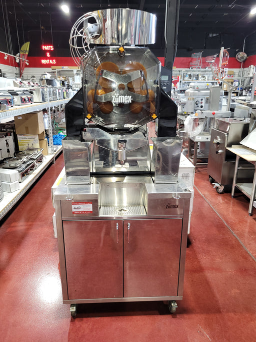Zumex 08842 Speed S+ Self Service All-in-One High Capacity Automatic Feed Juicer with Tank Podium - 40 Fruits / Minute-cityfoodequipment.com