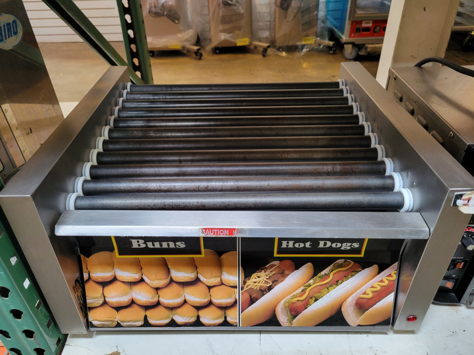 Star Grill Max 30SCBB 30 Hot Dog Roller Grill with Duratec-cityfoodequipment.com