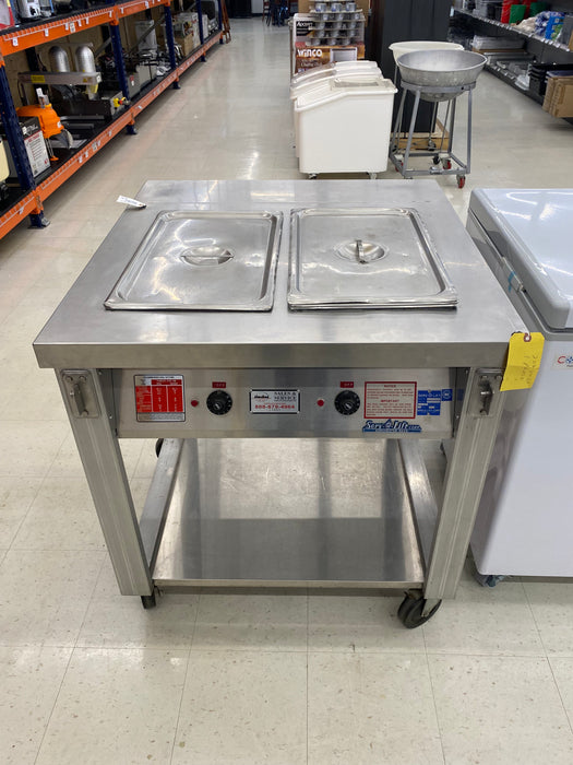 Used Servolift Eastern 501-2 Hot Food Bar/Steam Table 208 volts-cityfoodequipment.com