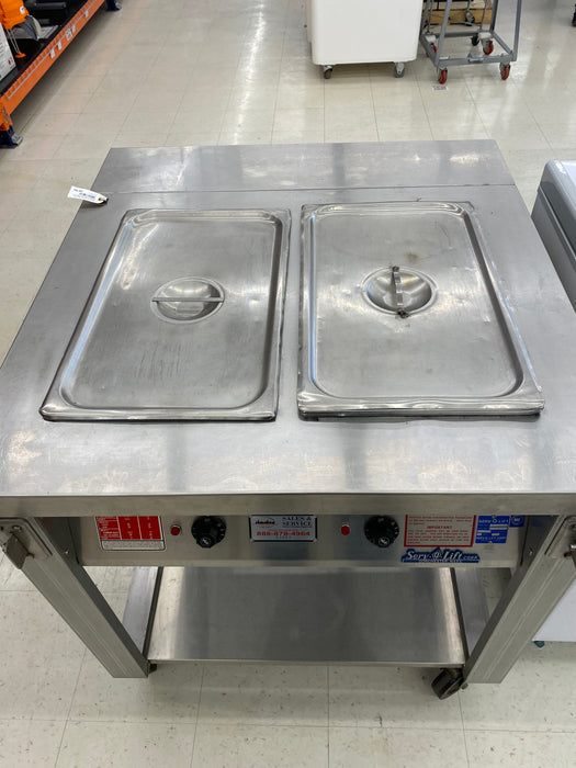 Used Servolift Eastern 501-2 Hot Food Bar/Steam Table 208 volts-cityfoodequipment.com