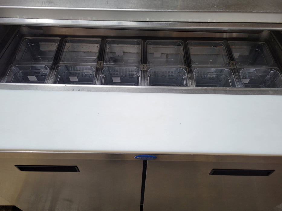 Used Randell 9305-7 - 48" Refrigerated Sandwich Prep Table-cityfoodequipment.com