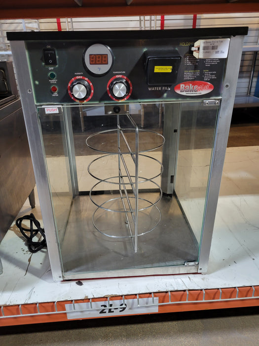 Used Bakemax Rotating Pizza Warmer-cityfoodequipment.com