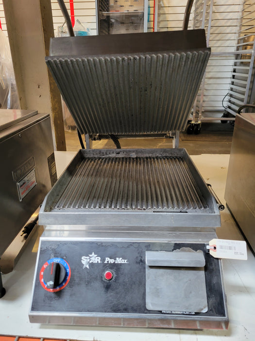 Used Star CG14 Commercial Double Sided Panini Press 14" x 14"-cityfoodequipment.com