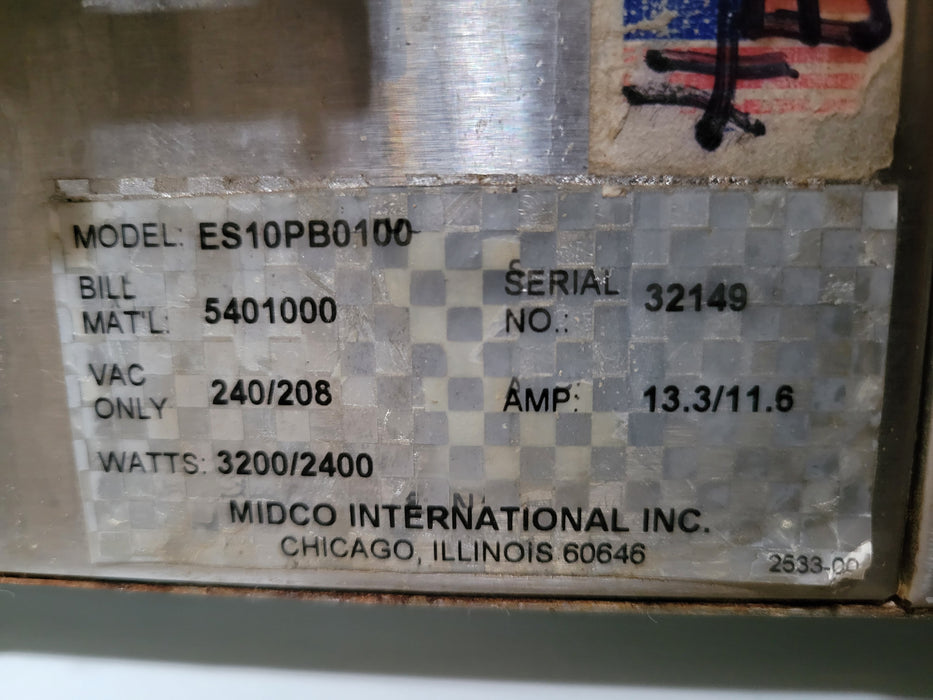 Used Midco ES10 Food Warmer/Steamer-cityfoodequipment.com