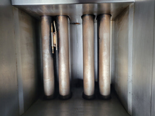 Pitco SG14-3FD Gas Fryer - (3) 50 lb Vats, Floor Model-cityfoodequipment.com