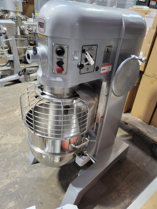 Used Hobart P660, Commercial Dough Mixer, 208V, 1 Phase, 2.5HP With Guard-cityfoodequipment.com