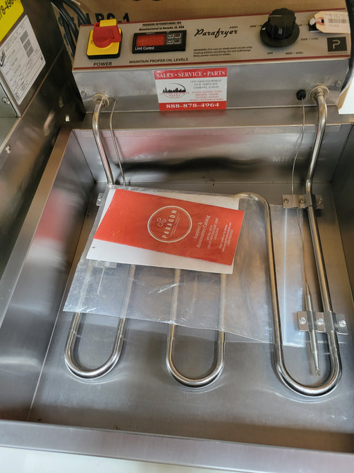Paragon Countertop Electric Funnel Cake Fryer - (1) 25 lb Vat, 240v/1ph-cityfoodequipment.com