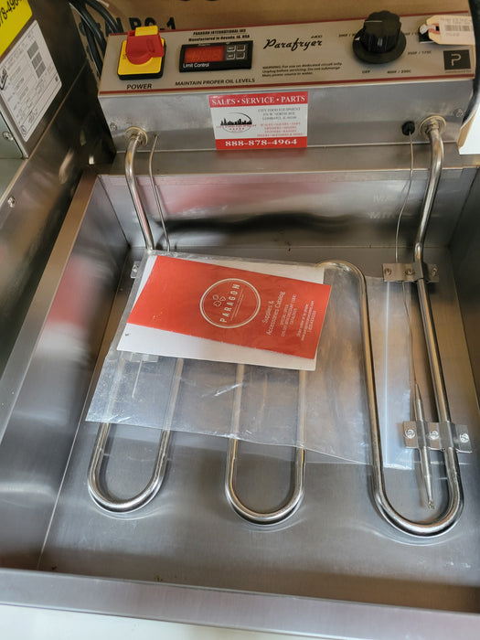 Paragon Countertop Electric Funnel Cake Fryer - (1) 25 lb Vat, 240v/1ph-cityfoodequipment.com