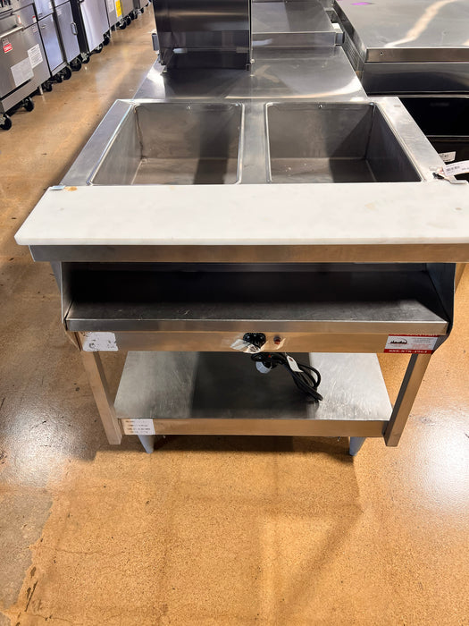 Randell 3312 Electric Hot Food Table — 2-Well Common Waterbath Steam Table-cityfoodequipment.com