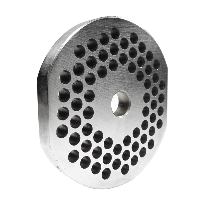 USED #22 3/16" SOFT GRINDER PLATE W/O HUB FLAT SIDE (STOCK PHOTO)-cityfoodequipment.com