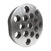 USED #12 3/4" HARD GRINDER PLATE W/HUB FLAT SIDE (STOCK PHOTO)-cityfoodequipment.com