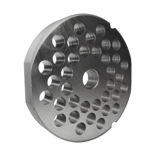 USED #22 1/2" SOFT GRINDER PLATE FLAT SIDE (STOCK PHOTO)-cityfoodequipment.com