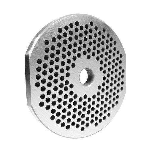 USED #32 5/32" HARD GRINDER PLATE W/HUB FLAT SIDE (STOCK PHOTO)-cityfoodequipment.com