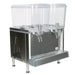 Crathco CS-2D-16-290 Refrigerated Drink Dispenser w/ (2) 4 3/4 gal Bowls, Pre Mix, 120v-cityfoodequipment.com