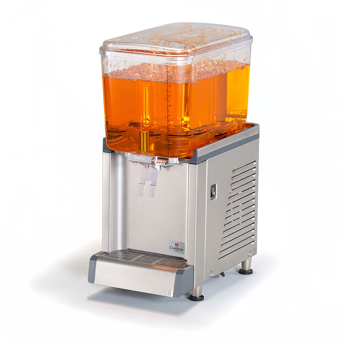 Crathco CS-1D-16-290 Refrigerated Drink Dispenser w/ (1) 4 3/4 gal Bowl, Pre Mix, 120v-cityfoodequipment.com