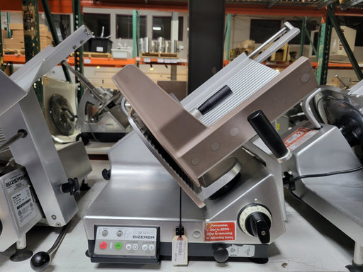 Used Bizerba SE-12D Commercial Automatic Deli Slicer-cityfoodequipment.com