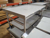 Welded 48.5" x 30" Equipment Stand - All S/S With Casters-cityfoodequipment.com