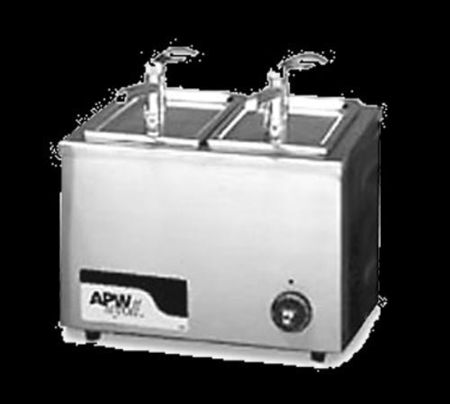 APW Wyott W-9 14" x 8" Countertop Food Warmer - 120V,-cityfoodequipment.com