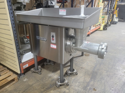 Hobart 4056 Commercial Heavy Duty 10HP High Capacity Meat Grinder, 220V, 3 Phase SS Body-cityfoodequipment.com