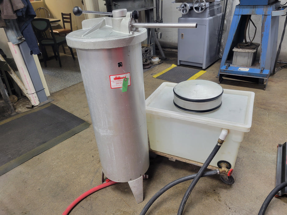 Used Zuber E-Z PAK 100 lb Water Sausage Stuffer-cityfoodequipment.com