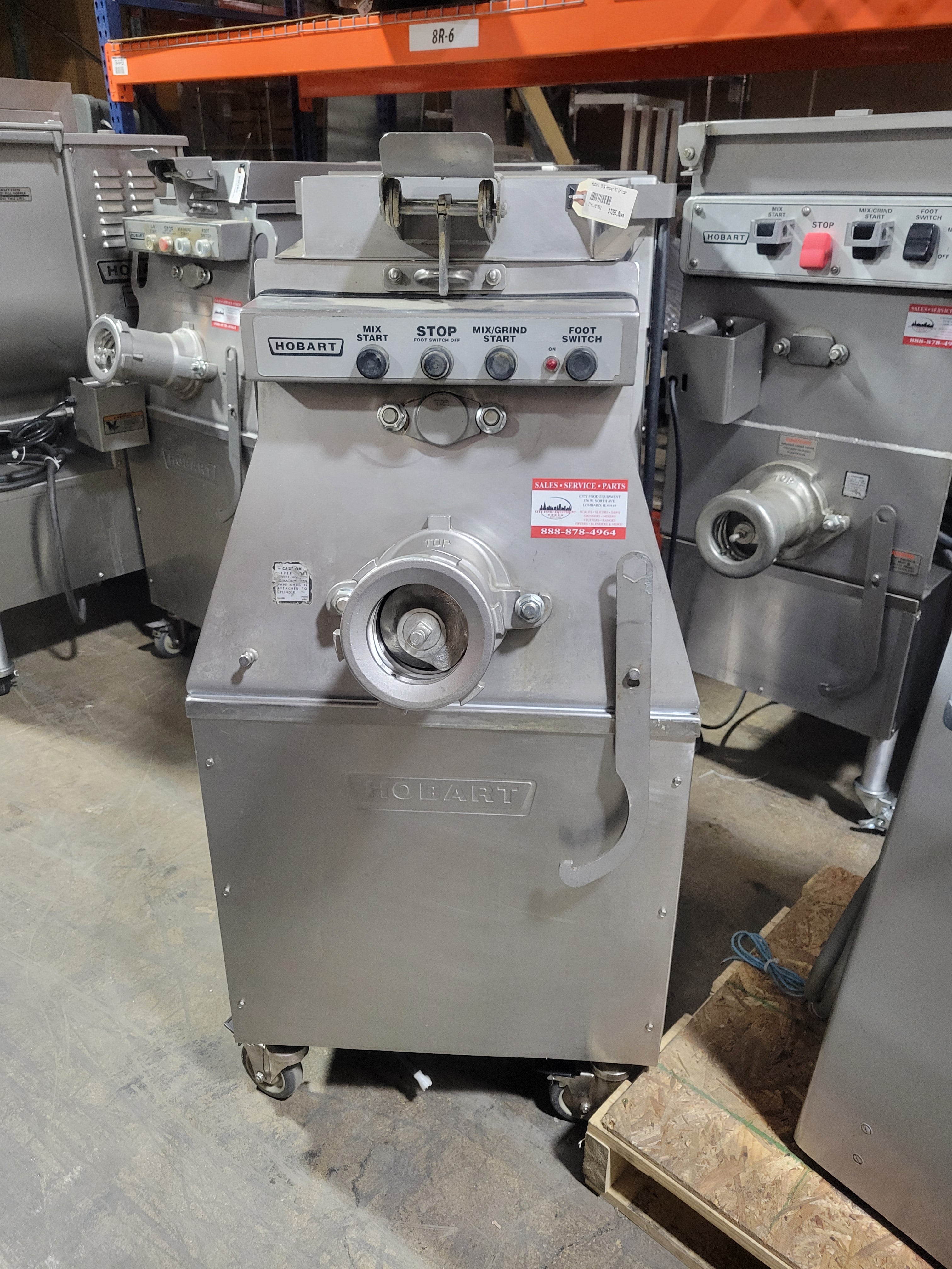 Hobart MG1532 # 32 Commercial Meat Mixer/Grinder, 3 Phase — City