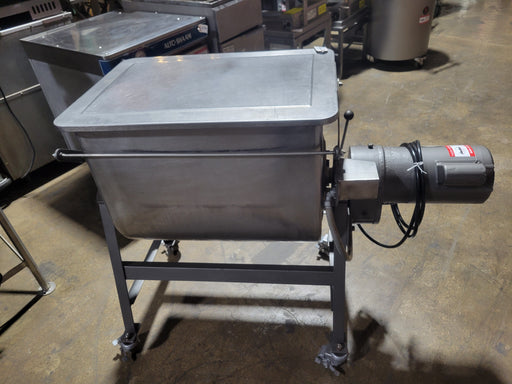 Used Leland 100DA Dual Action Meat Mixer, 1 Phase, 220 Volts-cityfoodequipment.com