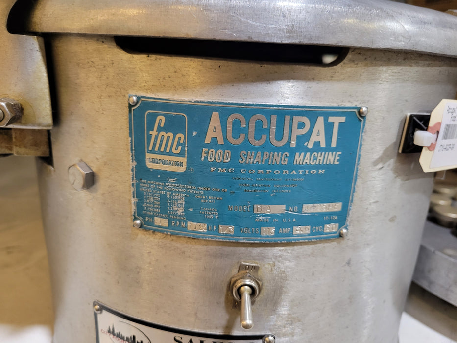 Accupat DA Stainless Steel Food Shaping Machine-cityfoodequipment.com