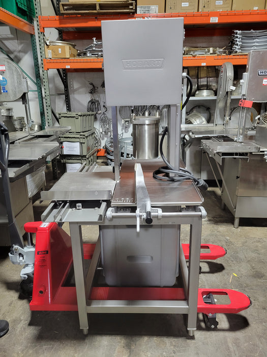 Used Hobart 6614 126" Vertical Meat Saw- 3 hp, 200/230V, 3 Phase-cityfoodequipment.com