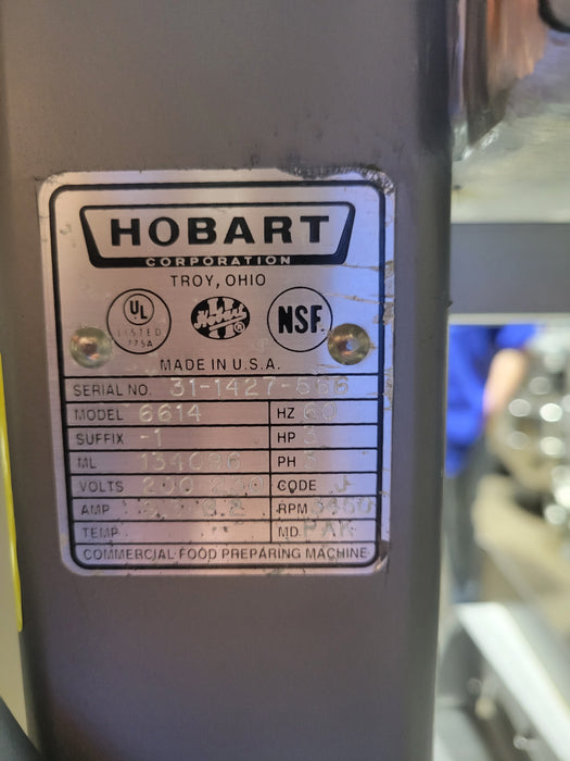 Used Hobart 6614 126" Vertical Meat Saw- 3 hp, 200/230V, 3 Phase-cityfoodequipment.com