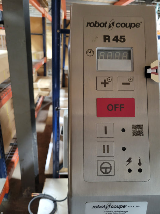 Used Robot Coupe R45 2-Speed 45 Liter Vertical Cutter - 240V, 3 Phase, 13.5 hp-cityfoodequipment.com