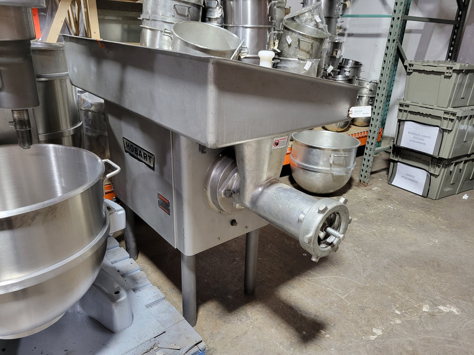 Hobart 4152 Commercial Heavy Duty 7.HP High Capacity Meat Grinder, 220V, 3 Phase-cityfoodequipment.com