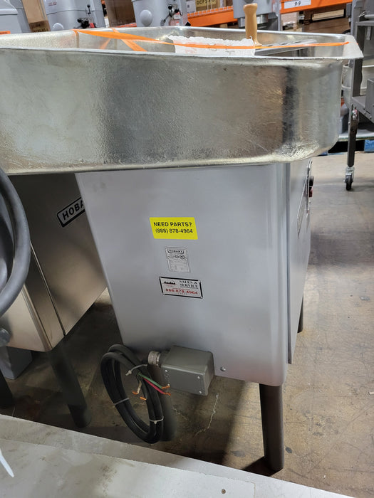 Used Hobart 4156 HD, 15 HP Commercial Meat Grinder Size #56, 3 Phase, 220 Volts-cityfoodequipment.com