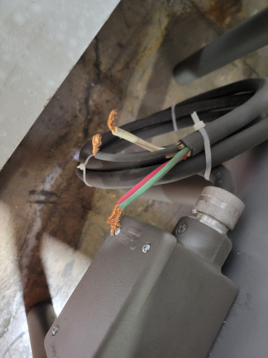 Used Hobart 4156 HD, 15 HP Commercial Meat Grinder Size #56, 3 Phase, 220 Volts-cityfoodequipment.com