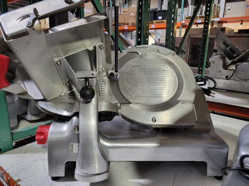 Used Berkel 808 Meat Slicer – Gravity Feed, 12.5" Blade, Dual-Action Sharpener-cityfoodequipment.com